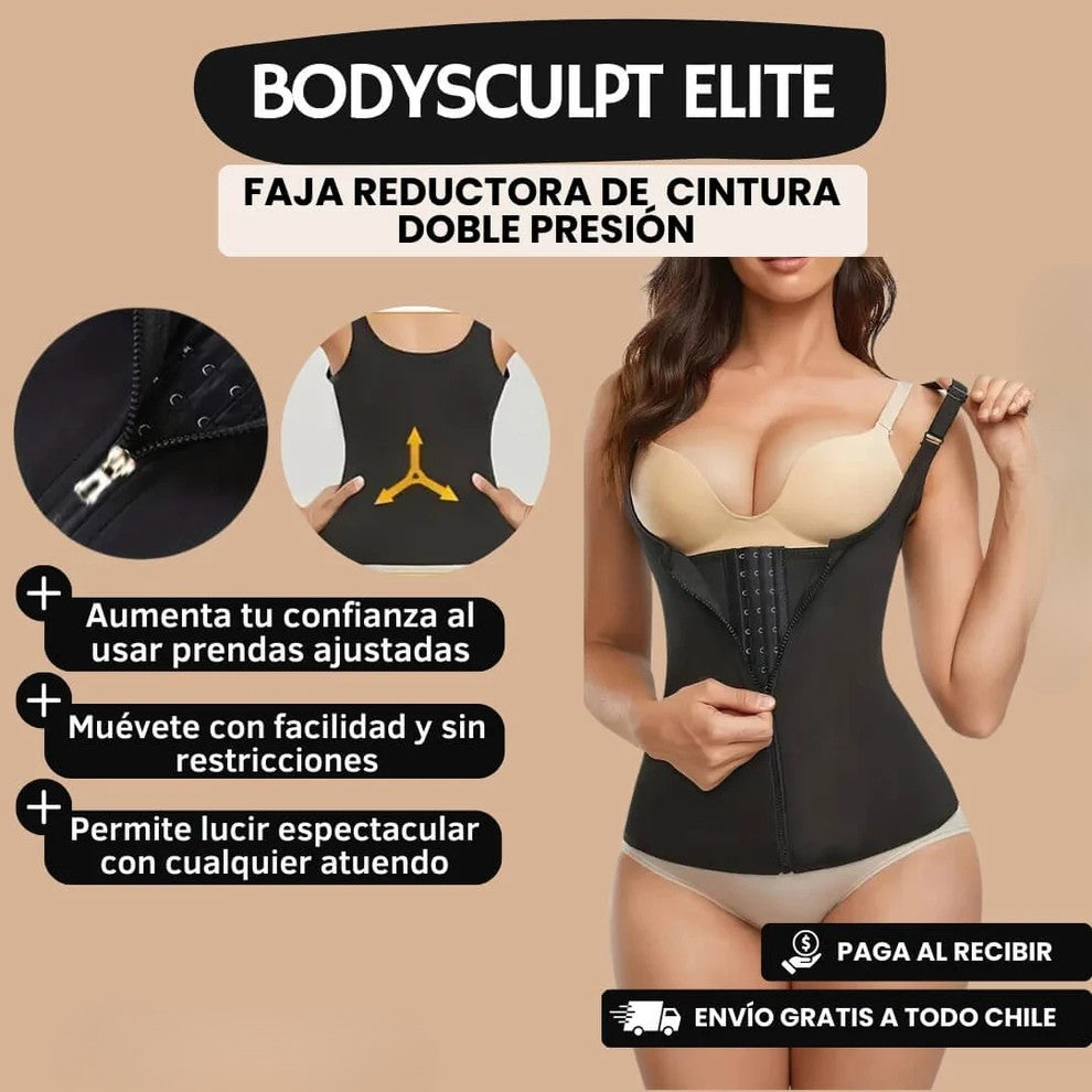 Faja Doble Presión | Corset ajustable para torso perfecto 💪