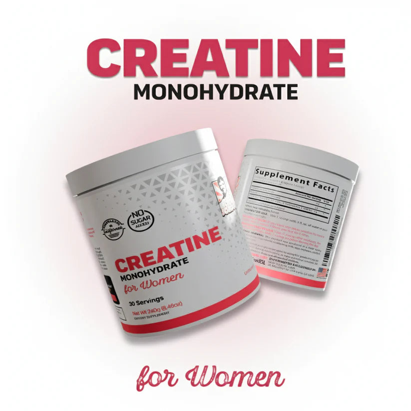 💪 Old School Labs Creatina Monohidratada para Mujeres – 240g
