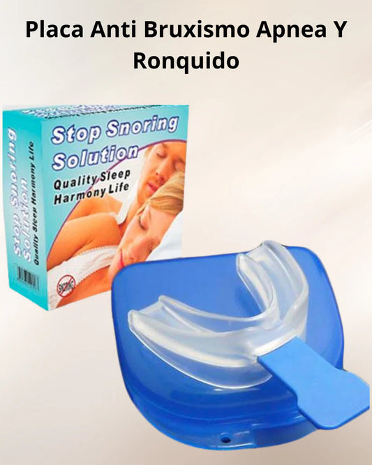 Placa Anti bruxismo, Apnea Y ronquido