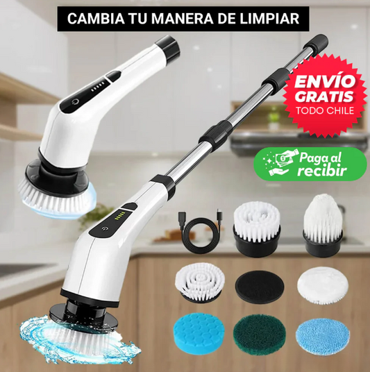 Cepillo Multifuncional De Limpieza Electrico 7 En 1
