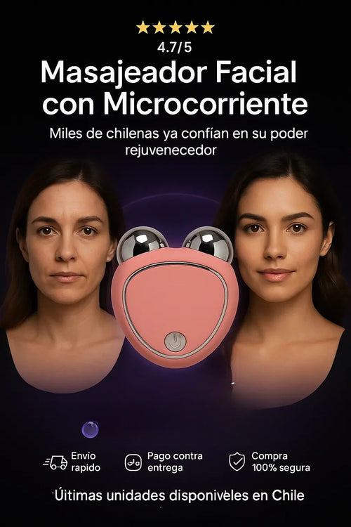 Masajeador Facial Con Microcorriente