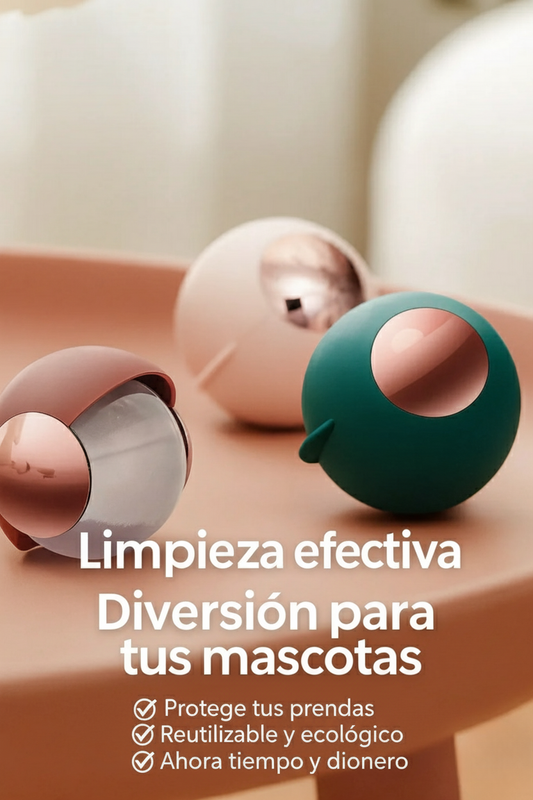 STICKY CLEAN ® -Nueva Pelota Pegajosa Quitapelos y Pelusas